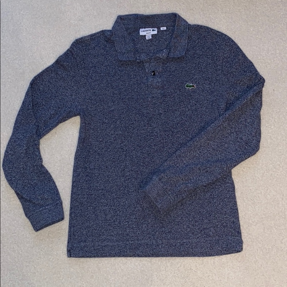 Lacoste long sleeve polo shirt